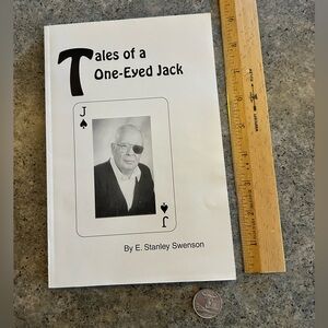 📕 Autographed, Out of Print Tales of a One-Eyed Jack [E. Stanley Swenson] Decor